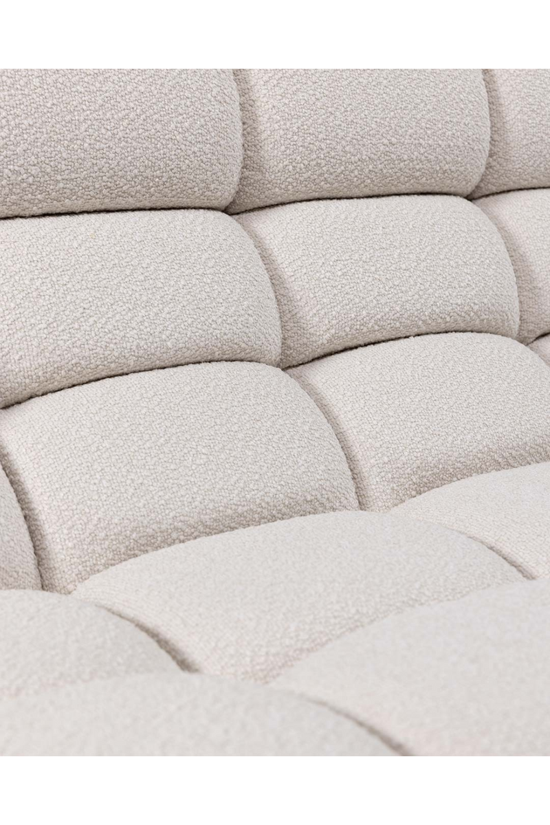 White Olefin Corner Sofa | Dareels Chopin | Oroatrade.com