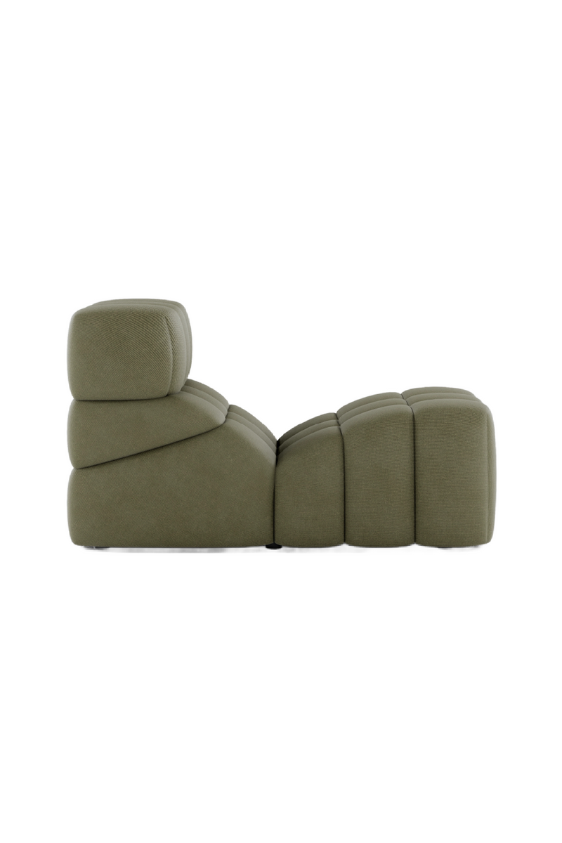 Chunky Upholstered Chaise Longue | Dareels Chopin | Oroatrade.com