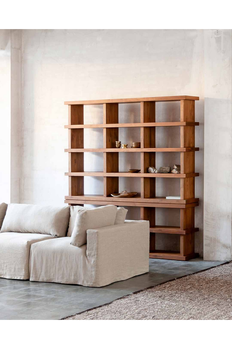 Teak Stackable Bookshelf | Dareels Dumai | Oroatrade.com