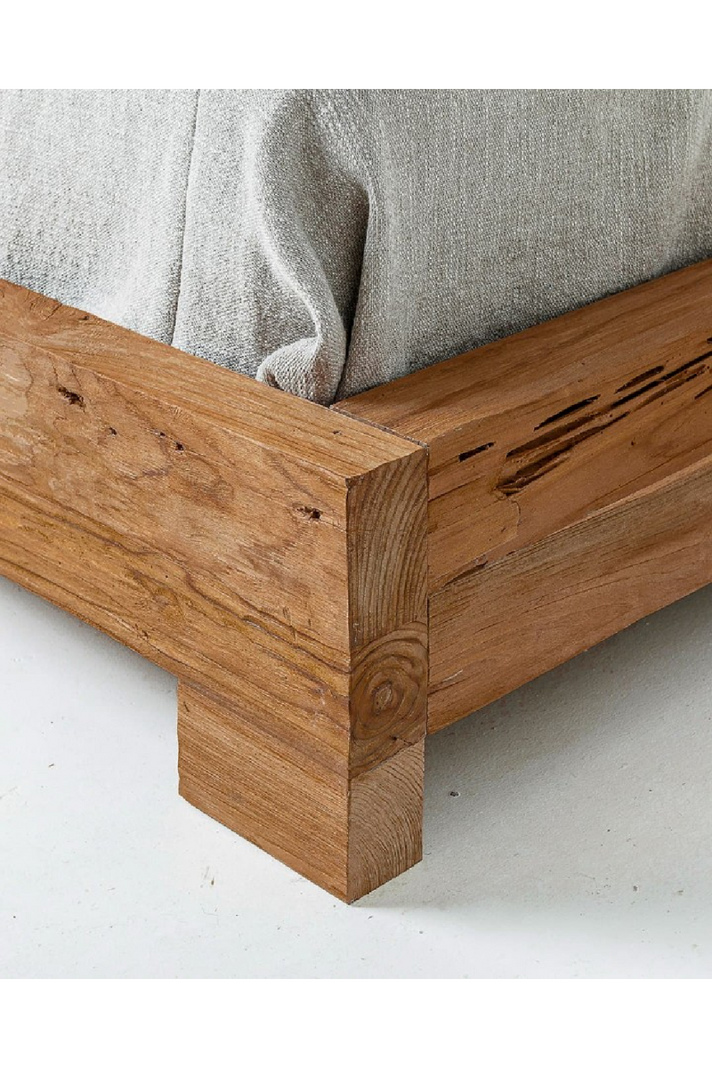 Natural Teak Bed | Dareels Solid | Oroatrade.com