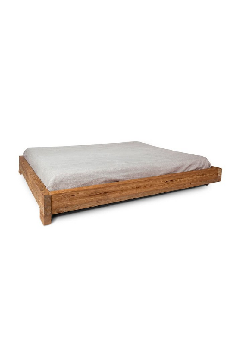 Natural Teak Bed | Dareels Solid | Oroatrade.com