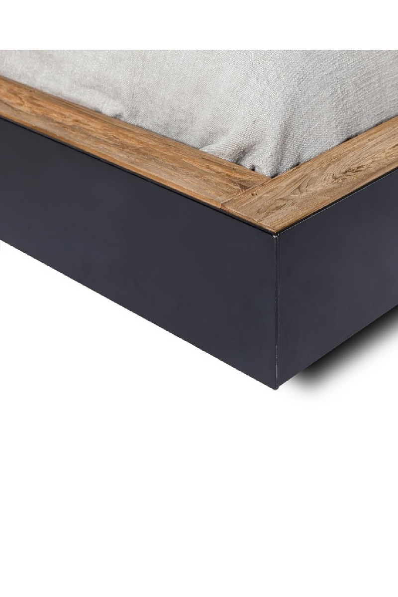 Rustic Solid Teak Bed | Dareels Geox | Oroatrade.com