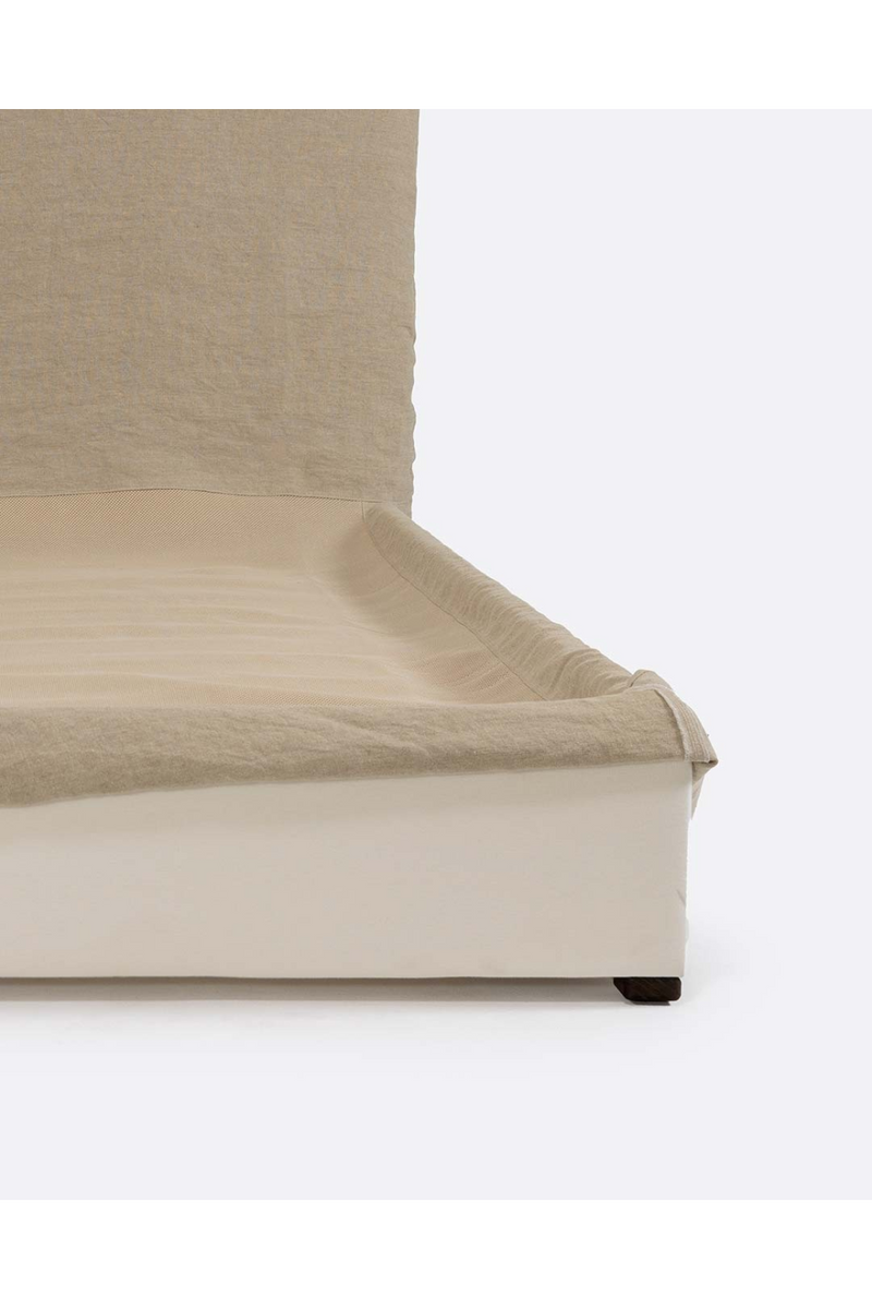 Linen Covered King Bed | Dareels Beethoven | Oroatrade.com