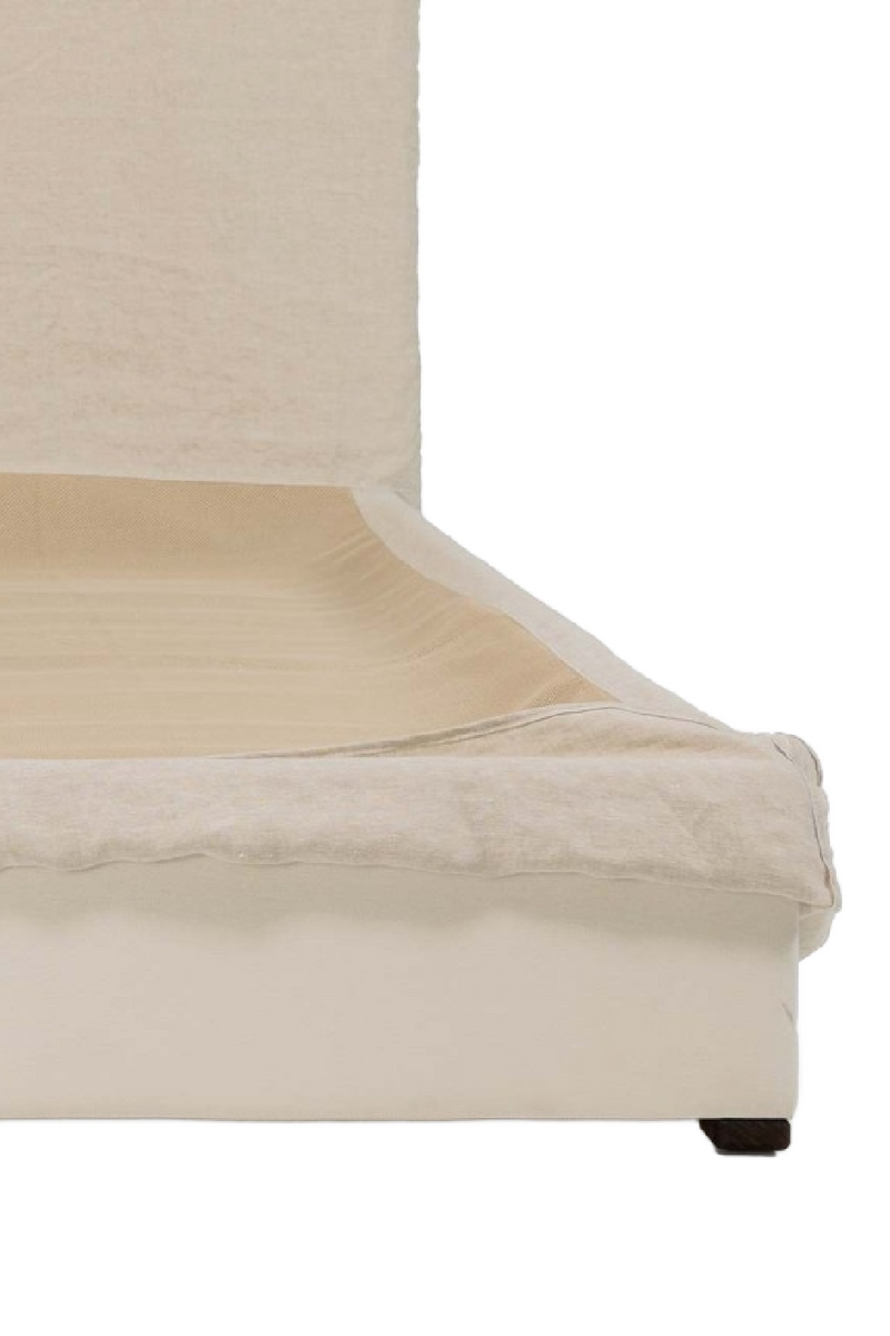 Linen Covered Queen Bed | Dareels Beethoven | Oroatrade.com