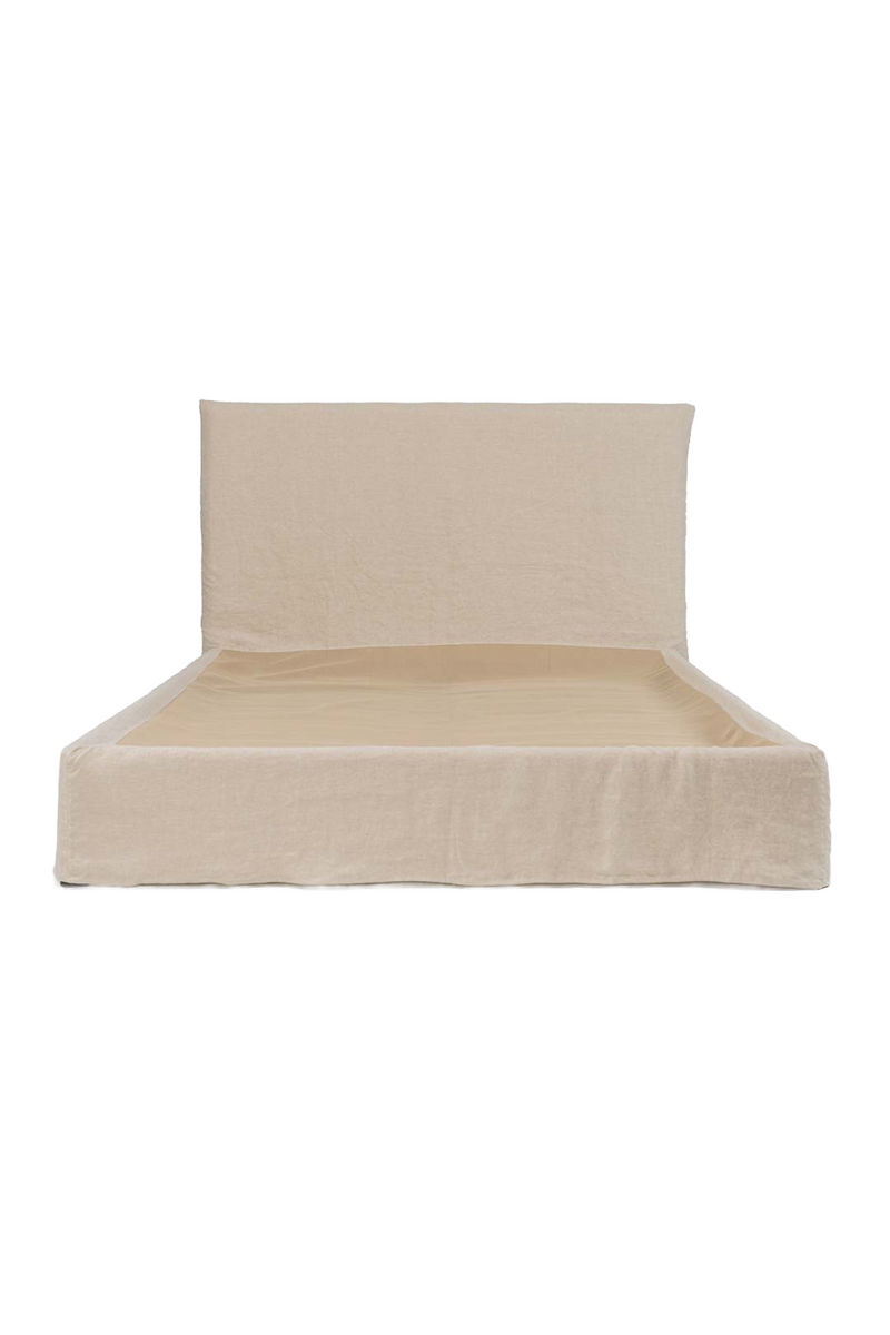 Linen Covered King Bed | Dareels Beethoven | Oroatrade.com