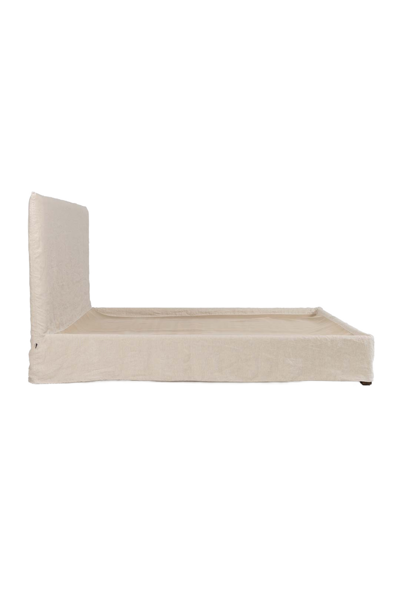 Linen Covered King Bed | Dareels Beethoven | Oroatrade.com