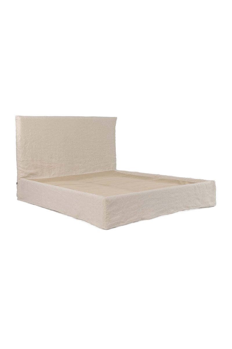 Linen Covered King Bed | Dareels Beethoven | Oroatrade.com