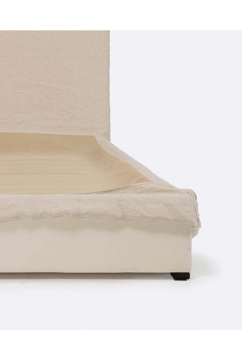 Linen Covered King Bed | Dareels Beethoven | Oroatrade.com