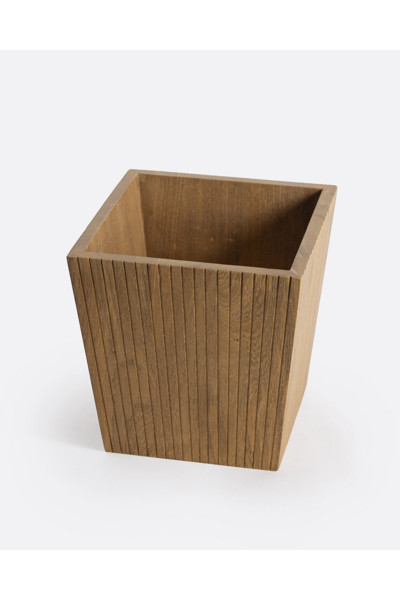 Chiseled Teak Basket | Dareels Balari | Oroatrade.com