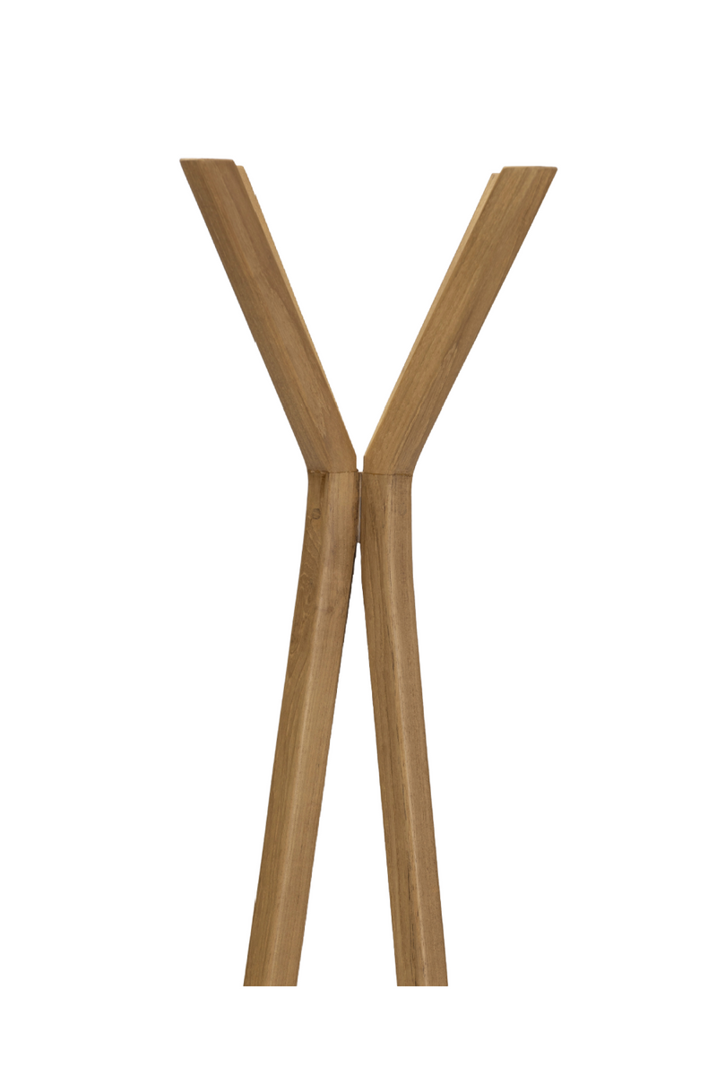 Natural Teak Coat Stand | Dareels Halus | Oroatrade.com