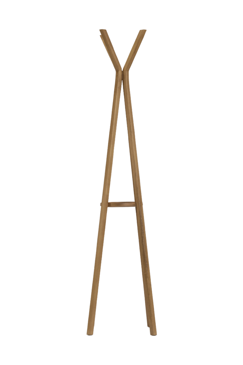 Natural Teak Coat Stand | Dareels Halus | Oroatrade.com