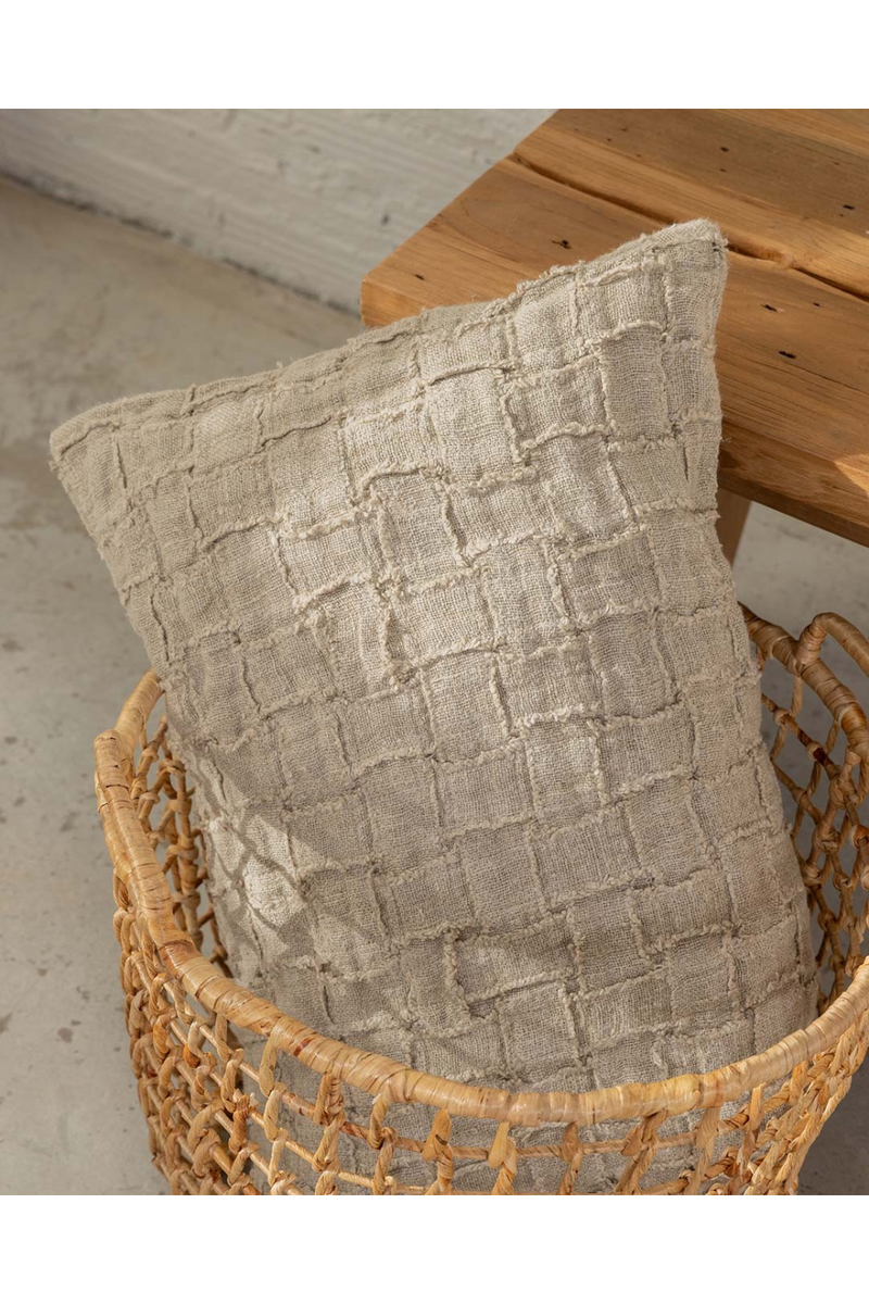 Textured Linen Cushion Cover | Dareels Sukma | Oroatrade.com