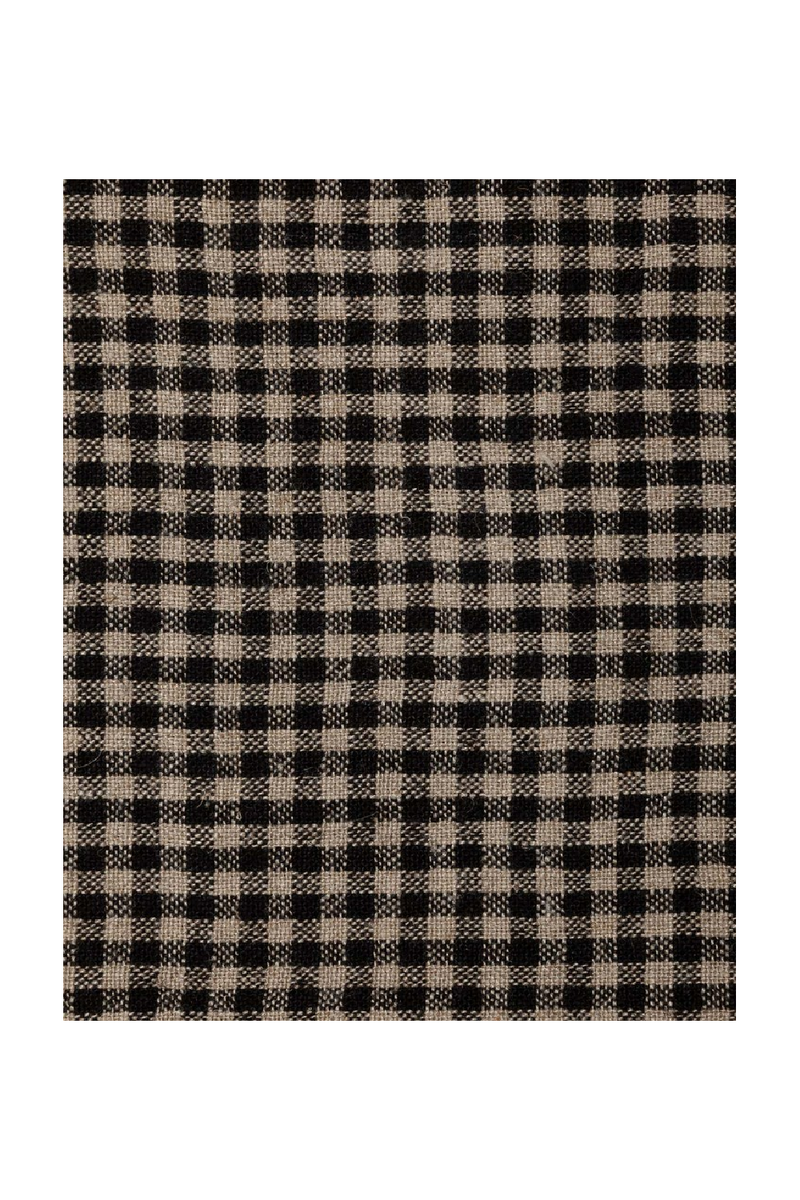 Checkered Linen Napkin Set (4) | Dareels Mogam | Oroatrade.com