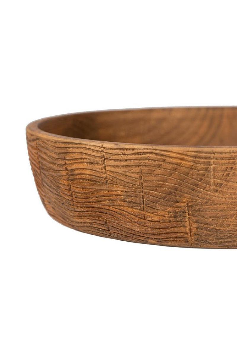 Solid Teak Bowl | Dareels Ijen | Oroatrade.com