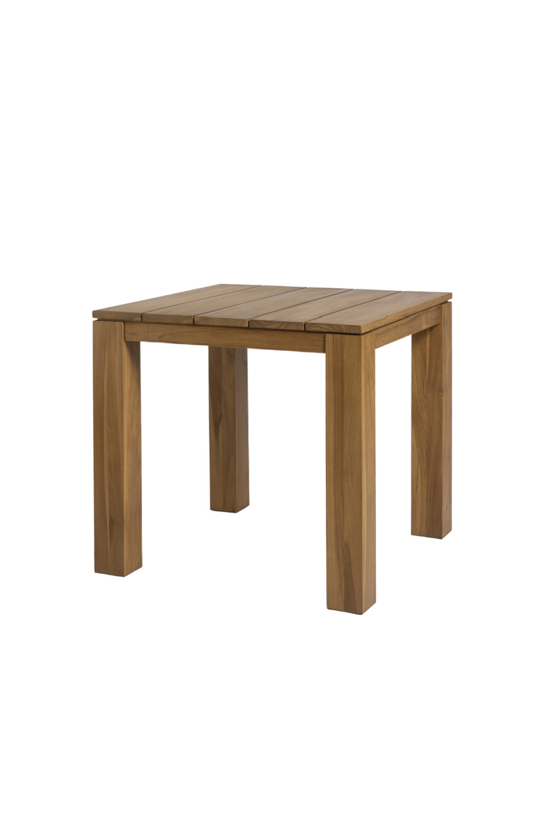 Solid Teak Square Outdoor Table | Dareels Genesis | Oroatrade.com