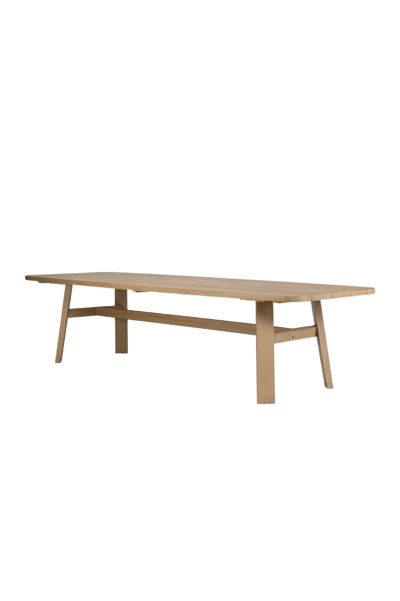 Rounded Corners Outdoor Dining Table | Dareels Tuban | Oroatrade.com