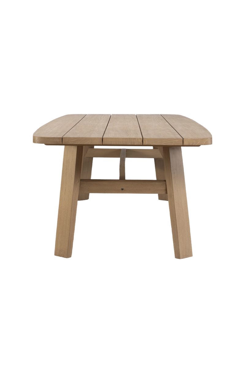 Rounded Corners Outdoor Dining Table | Dareels Tuban | Oroatrade.com