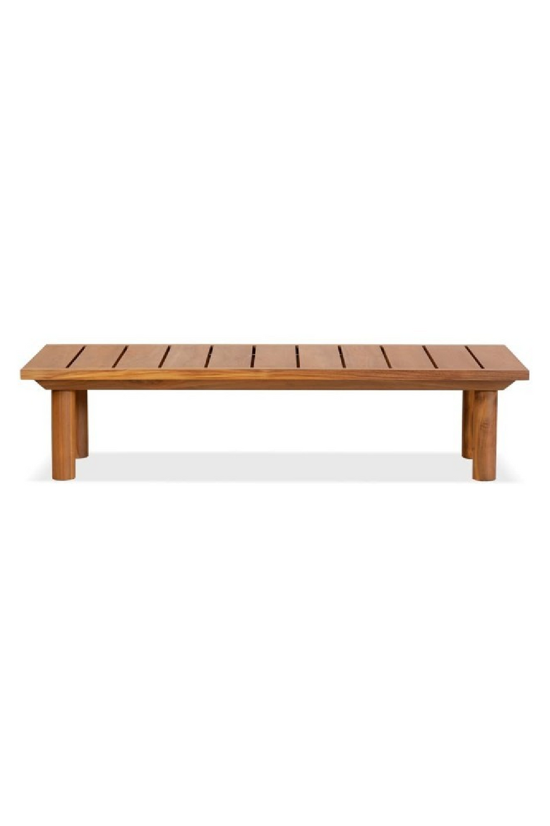 Slatted Teak Outdoor Coffee Table | Dareels Toprak | Oroatrade.com