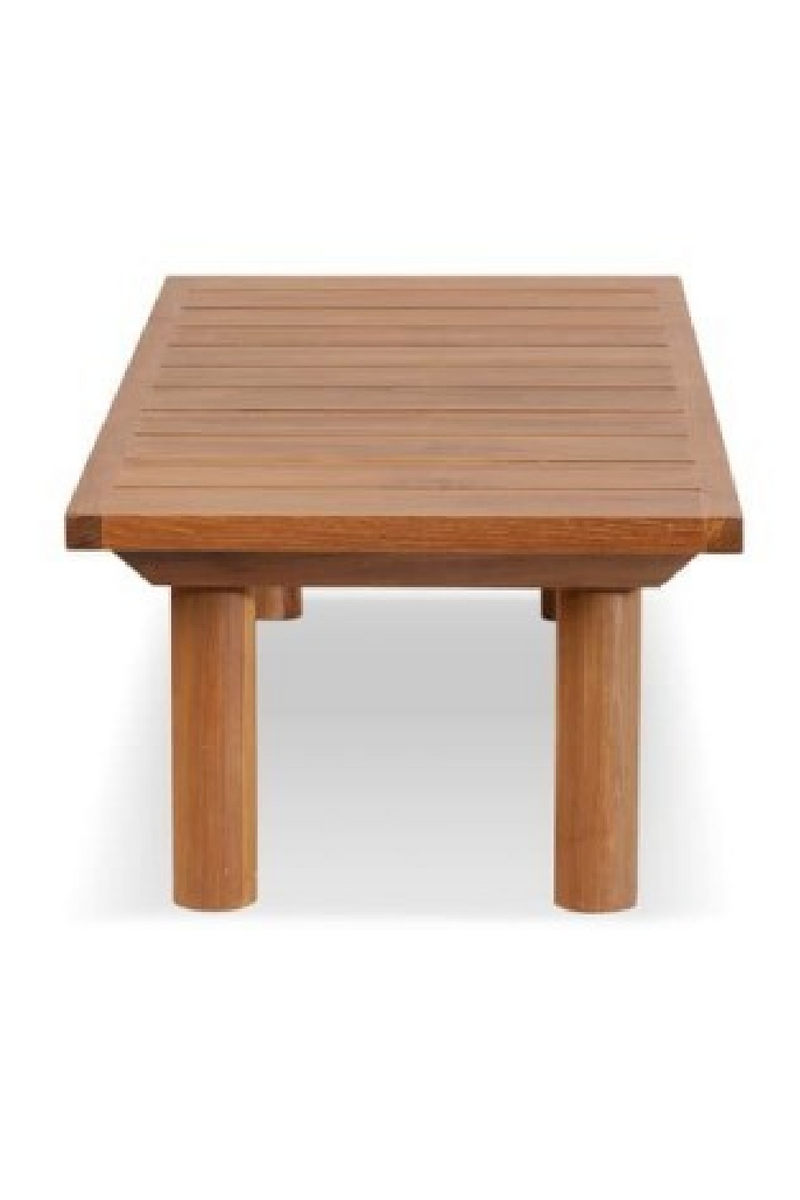 Slatted Teak Outdoor Coffee Table | Dareels Toprak | Oroatrade.com