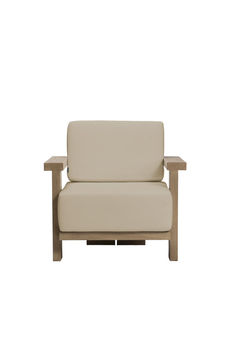 Sleek Cushioned Outdoor Armchair | Dareels Panjang | Oroatrade.com