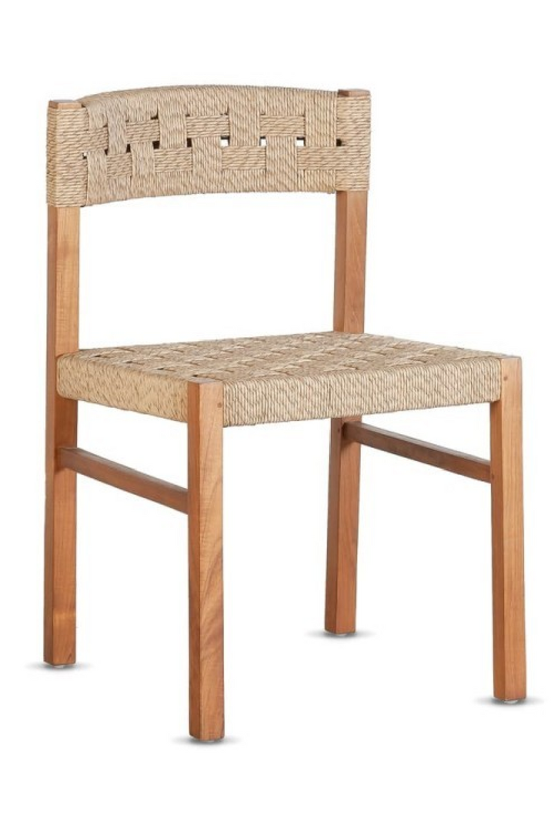 Braided Cord Outdoor Dining Chair | Dareels Cora | Oroatrade.com