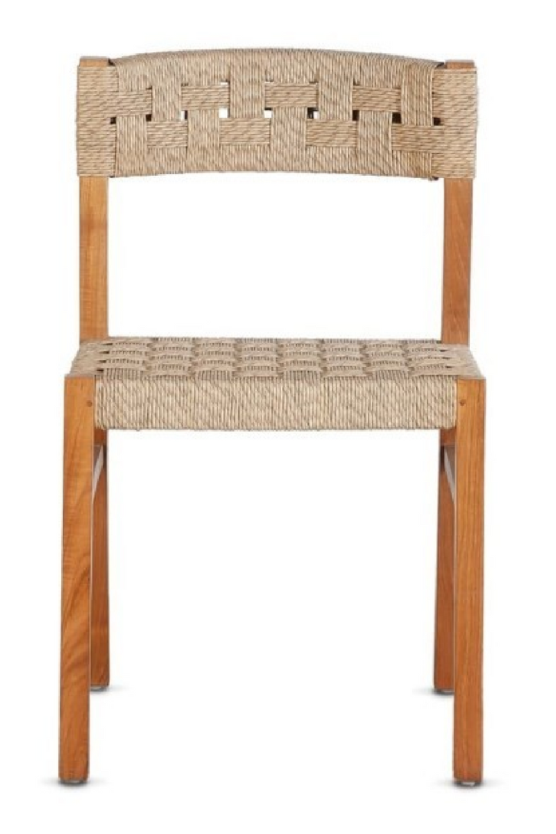 Braided Cord Outdoor Dining Chair | Dareels Cora | Oroatrade.com