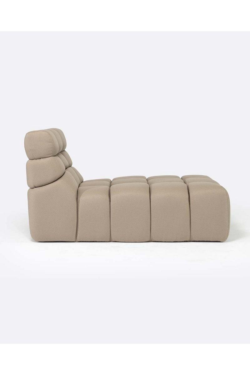 Channeled Outdoor Chaise Longue | Dareels Chopin | Oroatrade.com