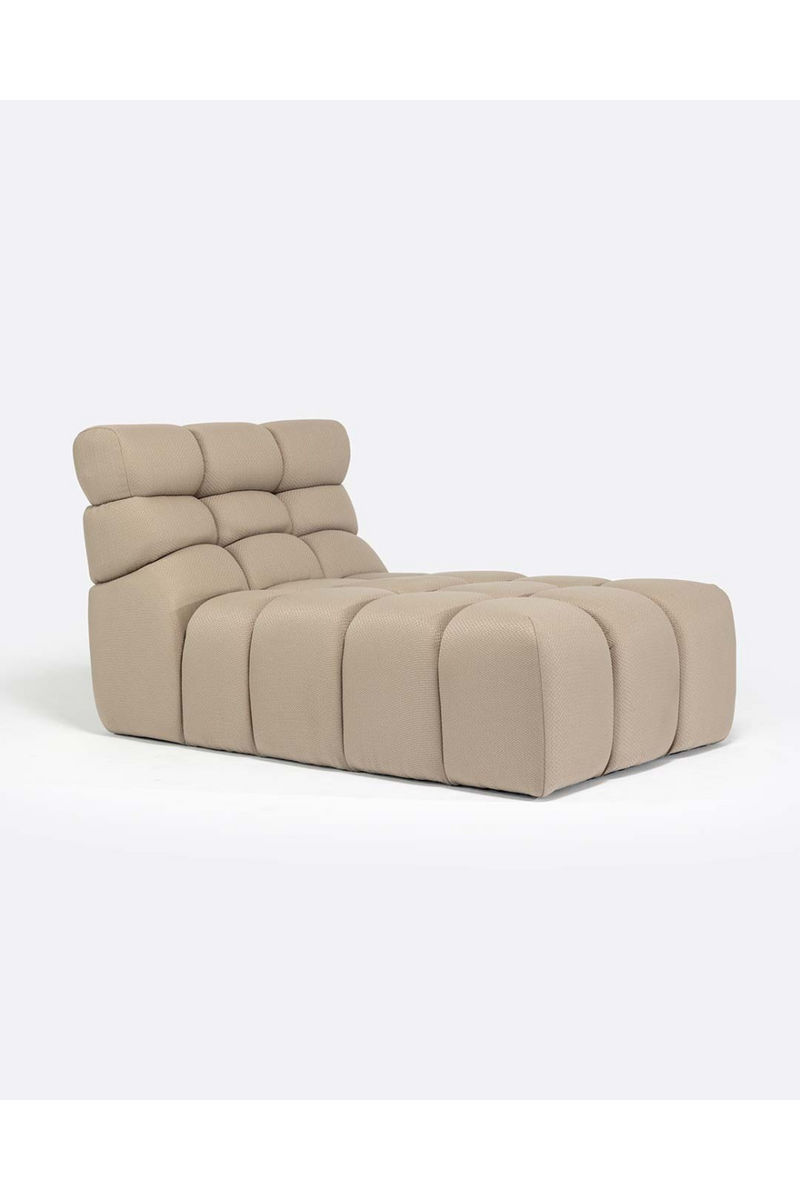 Channeled Outdoor Chaise Longue | Dareels Chopin | Oroatrade.com