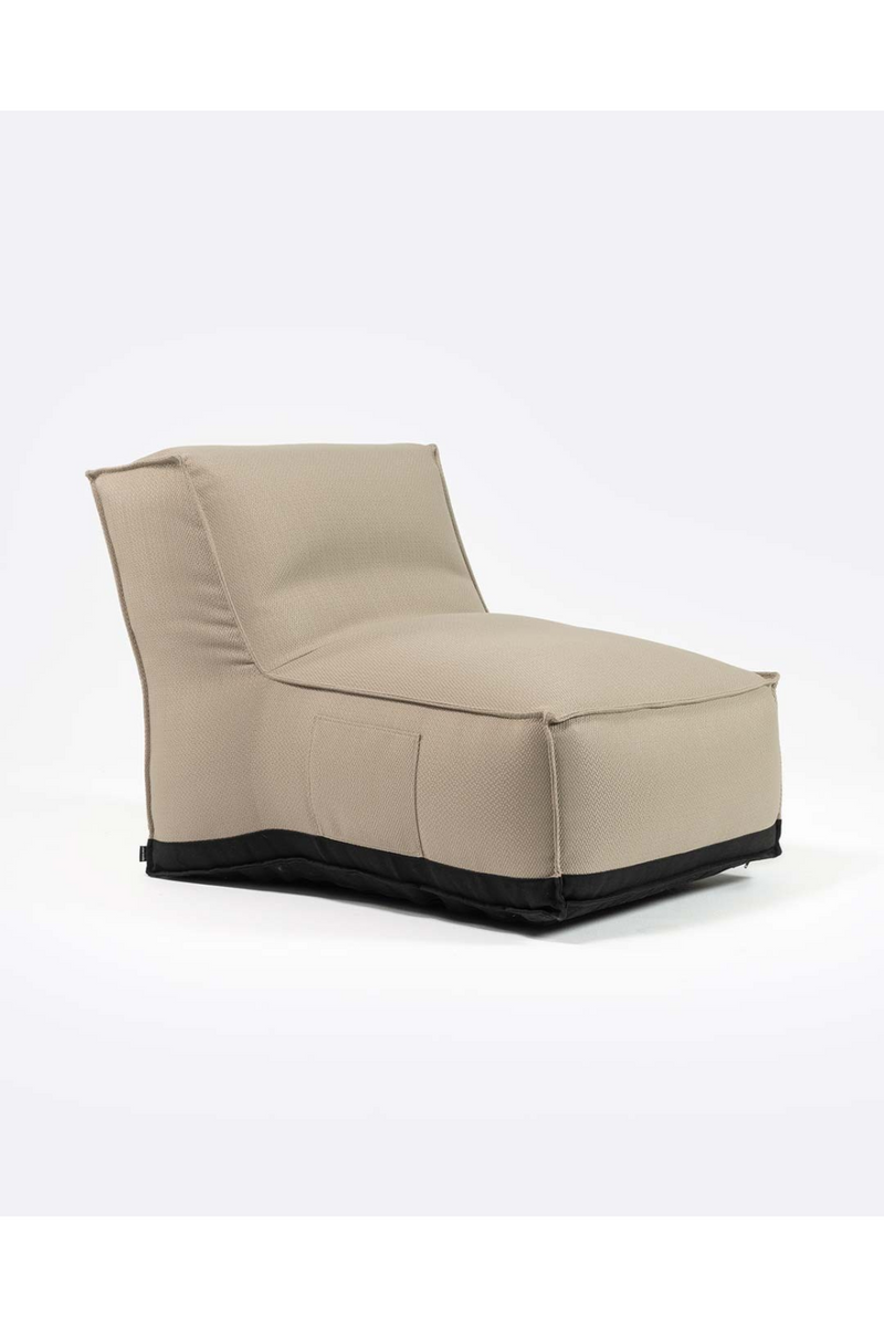 Beige Outdoor 1-Seater Sofa | Dareels Caccini | Oroatrade.com