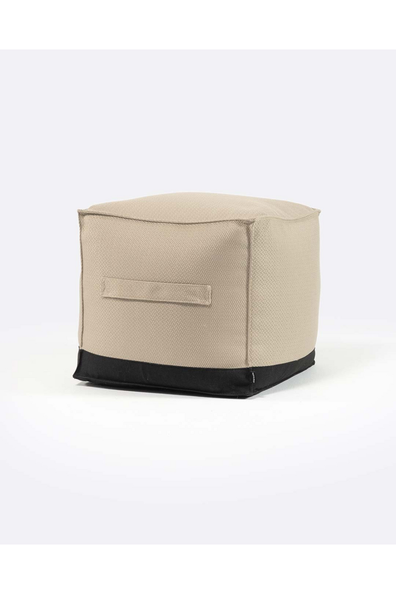 Natural Olefin Outdoor Pouf S | Dareels Caccini | Oroatrade.com