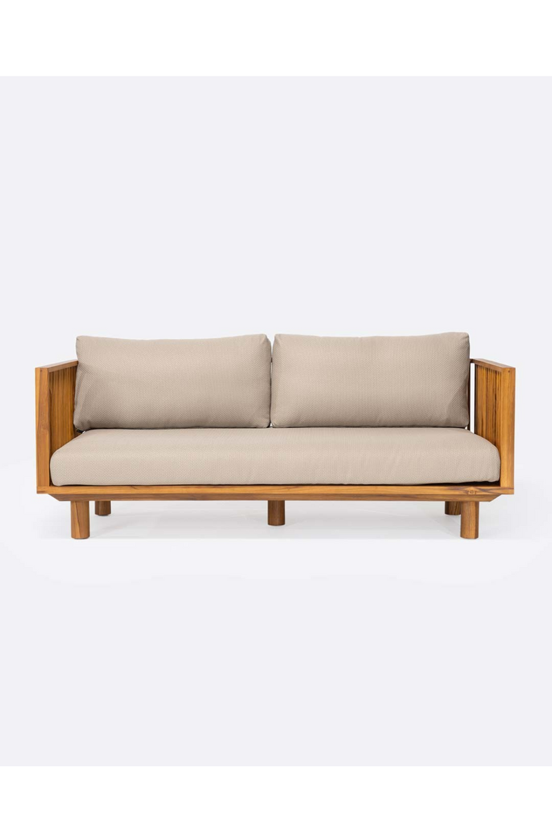 Natural Teak Outdoor Sofa | Dareels Toprak | Oroatrade.com