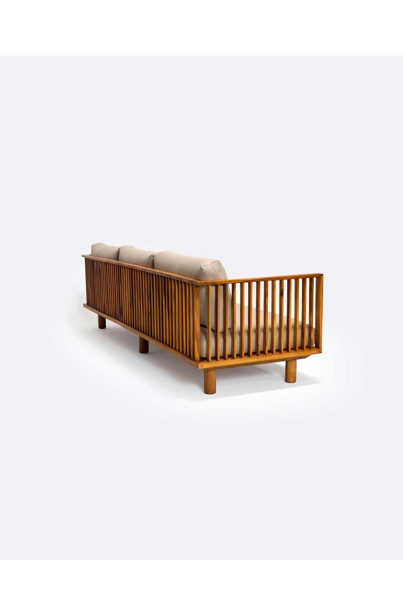 Natural Teak Outdoor Sofa | Dareels Toprak | Oroatrade.com