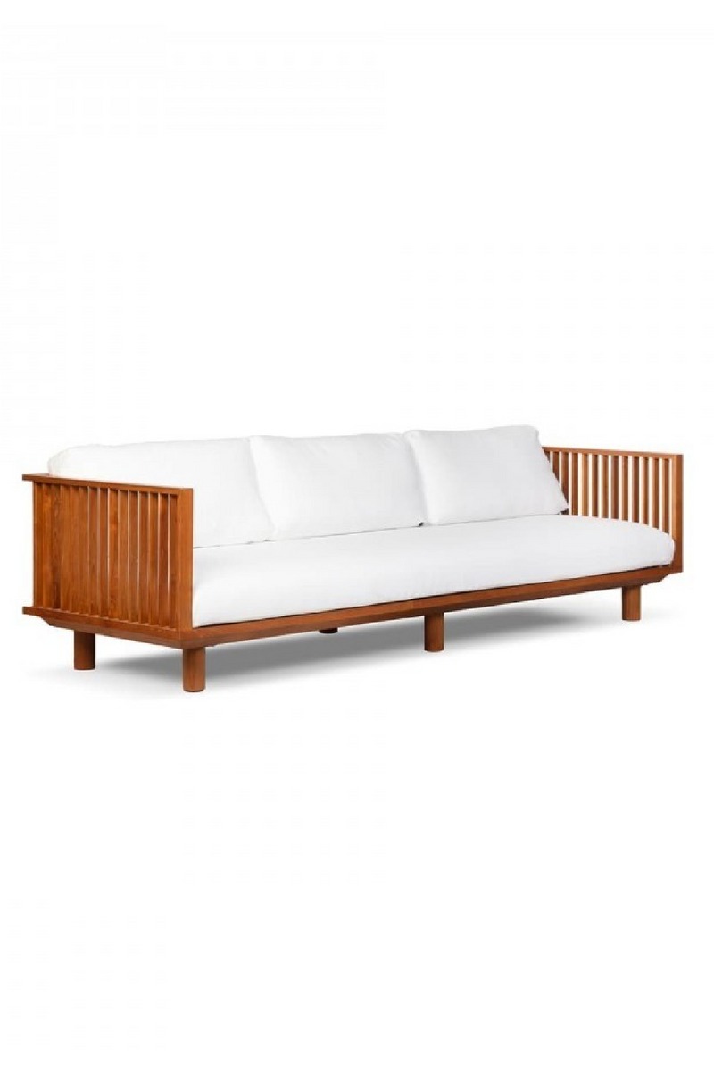 White Cushioned Outdoor Sofa | Dareels Toprak | Oroatrade.com