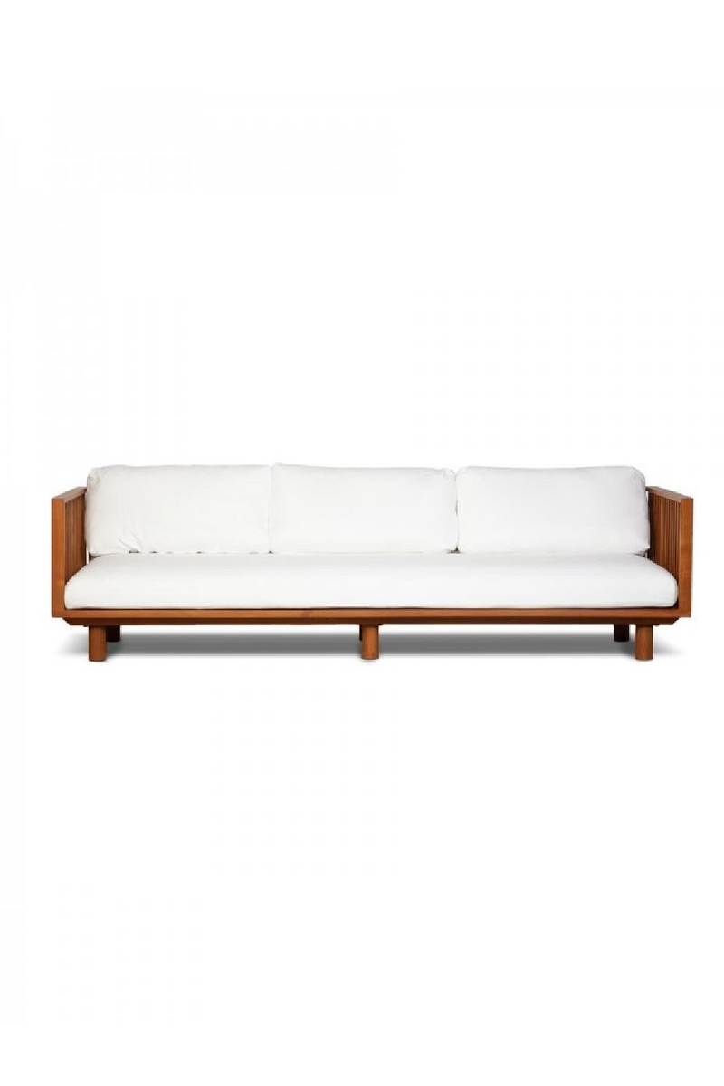 White Cushioned Outdoor Sofa | Dareels Toprak | Oroatrade.com