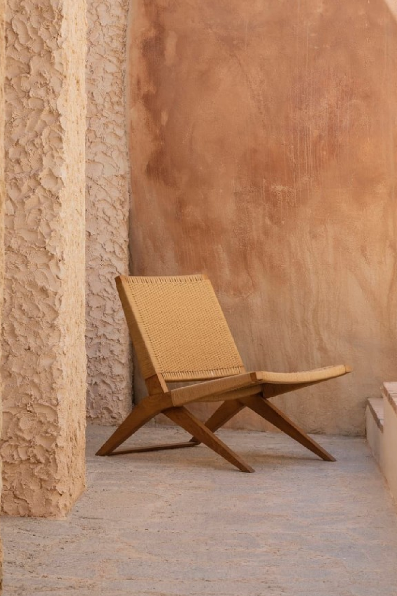 Weave Cord Outdoor Lounge Chair | Dareels Lawit | Oroatrade.com