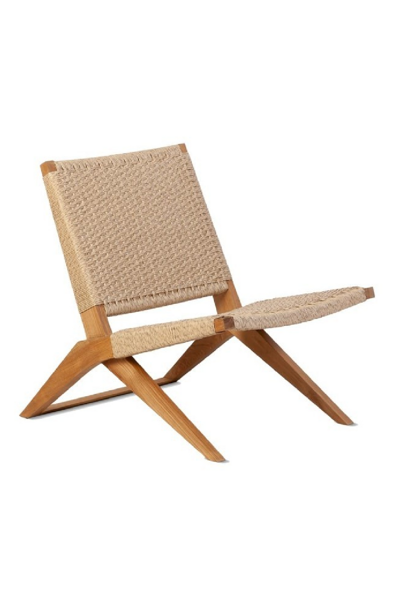 Weave Cord Outdoor Lounge Chair | Dareels Lawit | Oroatrade.com