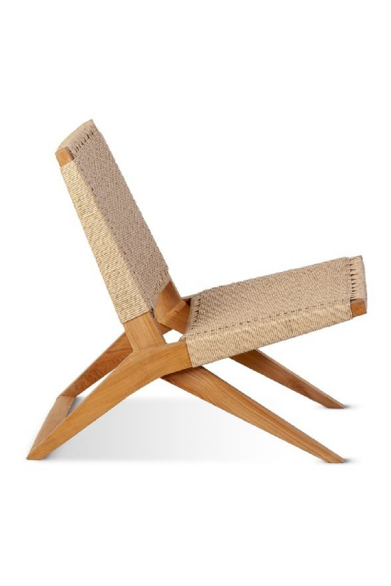 Weave Cord Outdoor Lounge Chair | Dareels Lawit | Oroatrade.com