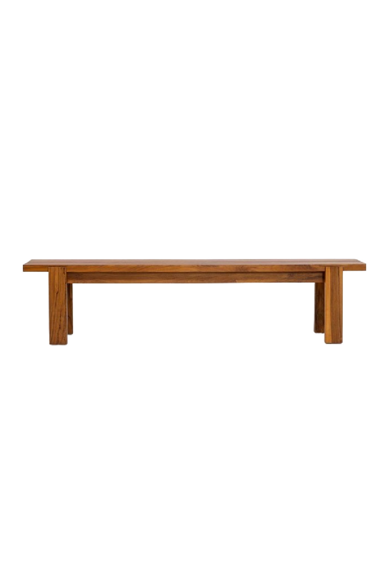 Teak Minimalist Outdoor Bench | Dareels Medan | Oroatrade.com