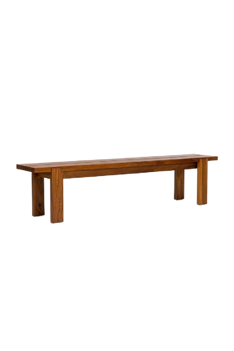 Teak Minimalist Outdoor Bench | Dareels Medan | Oroatrade.com