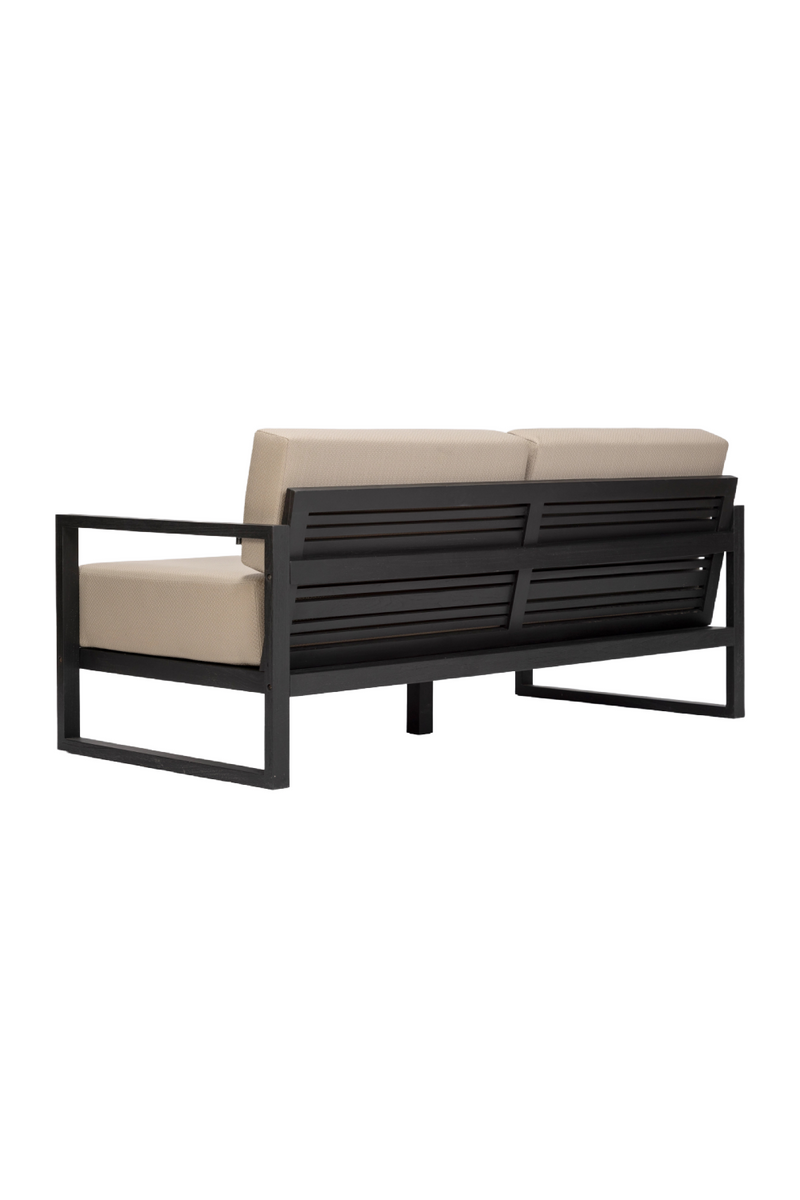 Oiled Teak Cushioned Outdoor Sofa | Dareels Selma | Oroatrade.com