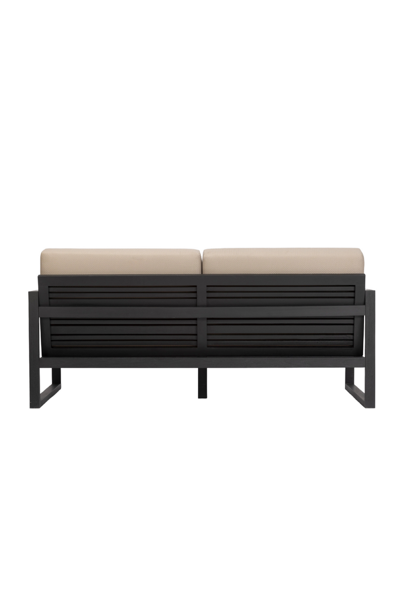 Oiled Teak Cushioned Outdoor Sofa | Dareels Selma | Oroatrade.com