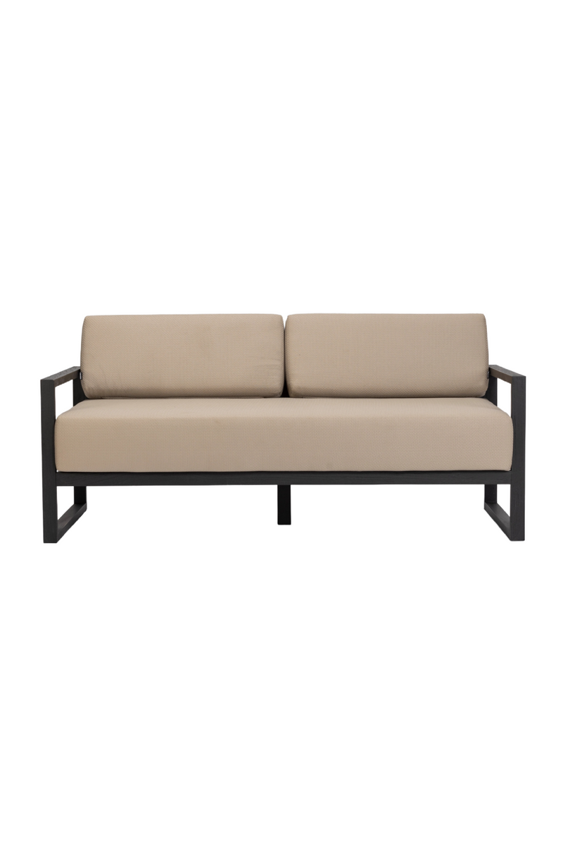 Oiled Teak Cushioned Outdoor Sofa | Dareels Selma | Oroatrade.com