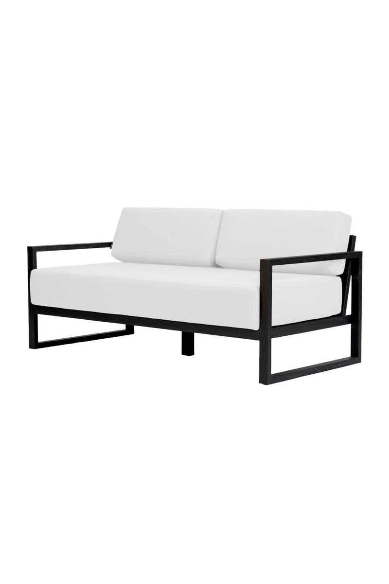 Oiled Teak Cushioned Outdoor Sofa | Dareels Selma | Oroatrade.com