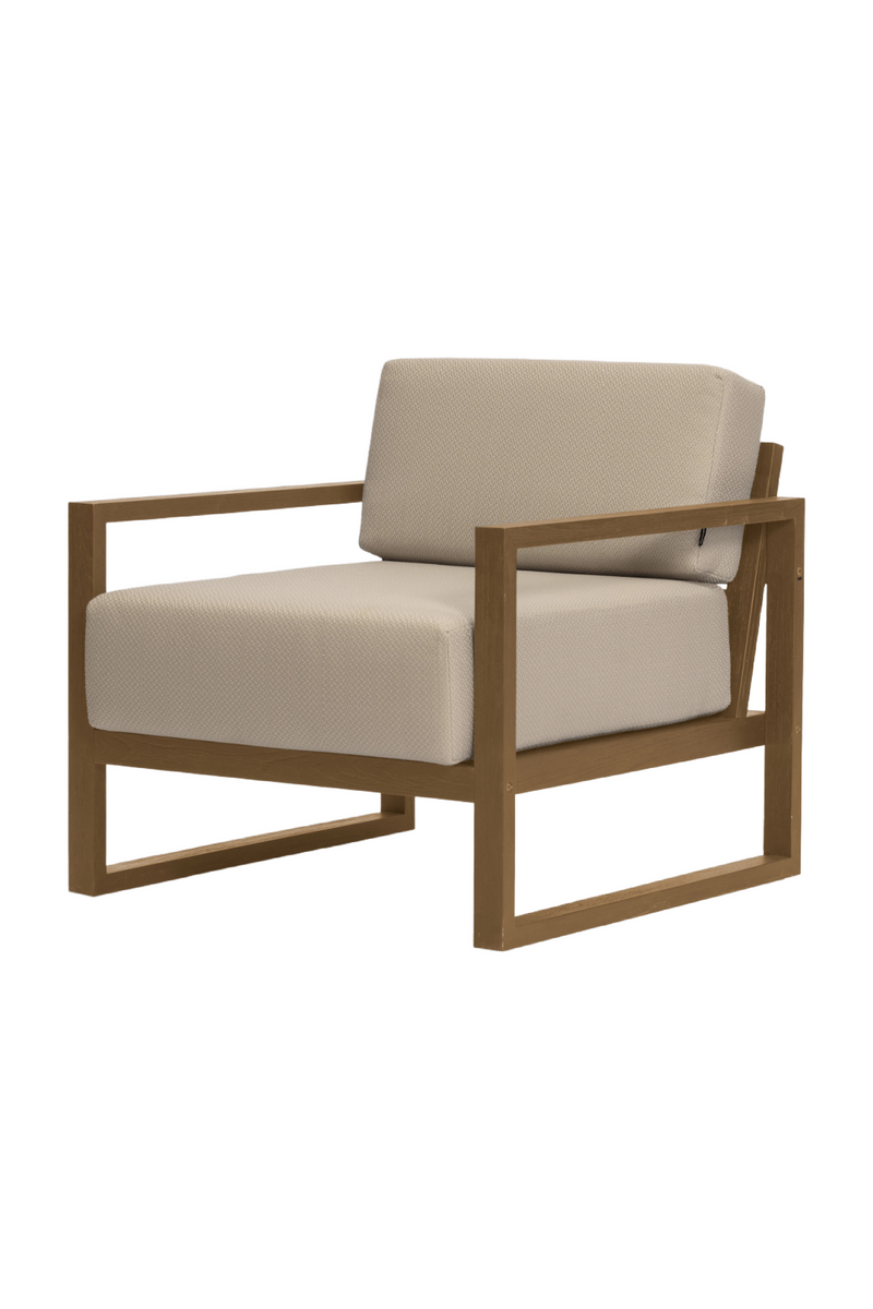 Oiled Teak Outdoor Lounge Chair | Dareels Selma | Oroatrade.com