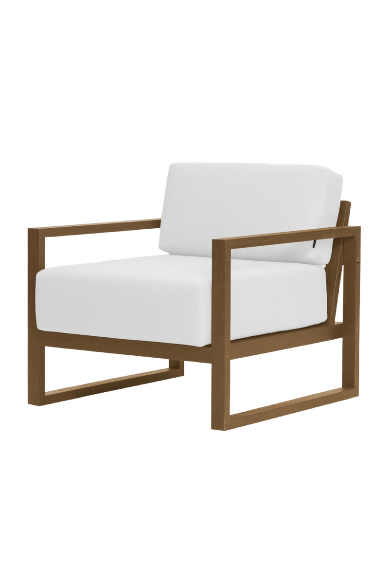 Oiled Teak Outdoor Lounge Chair | Dareels Selma | Oroatrade.com