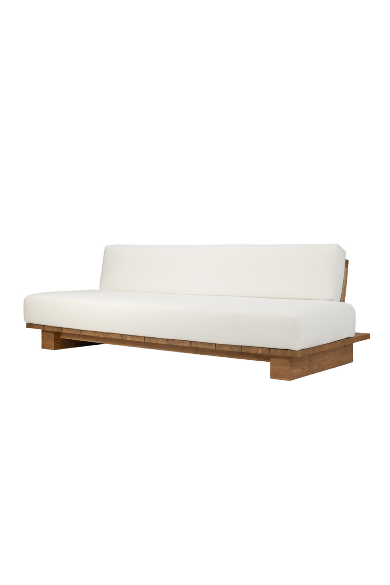 Hand-Woven Paper Back Outdoor Sofa | Dareels Cora | Oroatrade.com