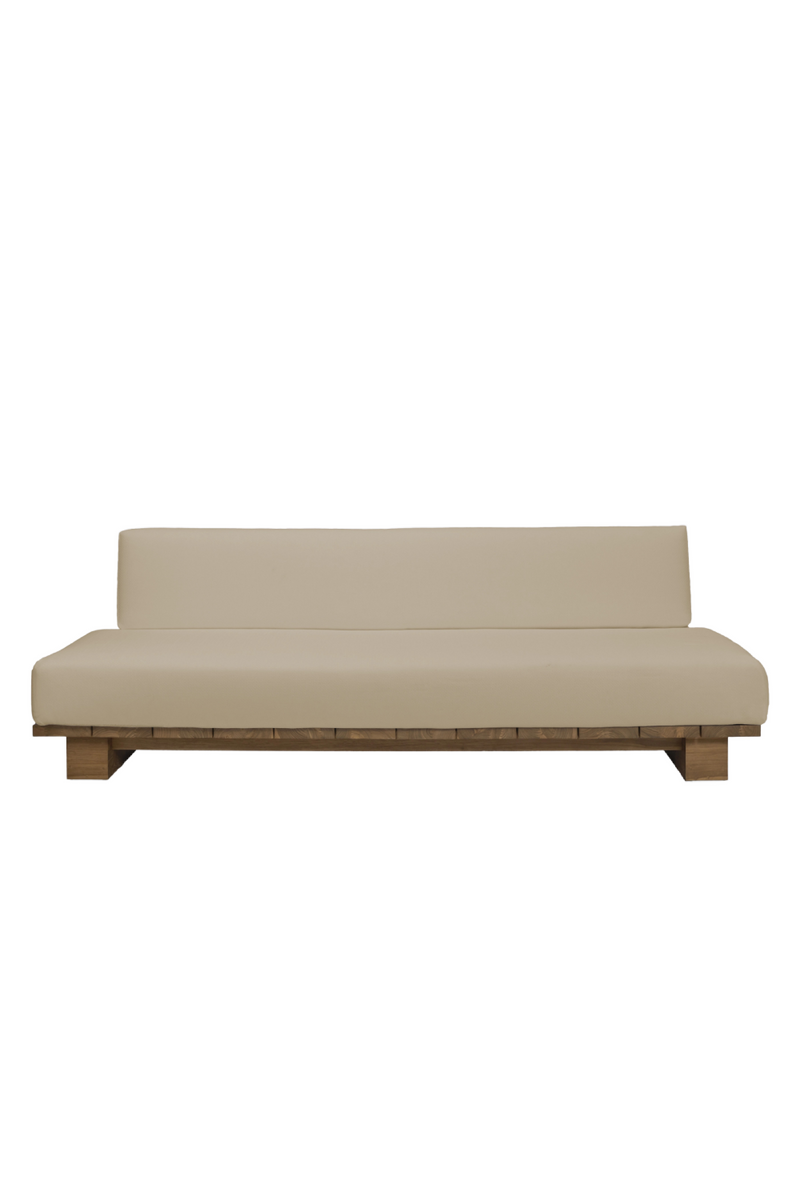 Hand-Woven Paper Back Outdoor Sofa | Dareels Cora | Oroatrade.com