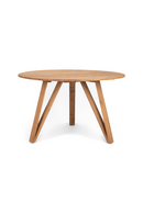 Round Teak Wood Dining Table | dBodhi Artisan | Oroatrade.com
