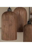 Teak Wood Pendant Lamp | dBodhi Bullet | Oroatrade.com
