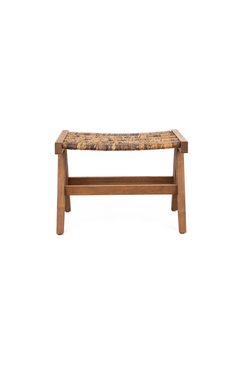 Abaca Weave Foot Stool | dBodhi Caterpillar Brawny | Oroatrade.com